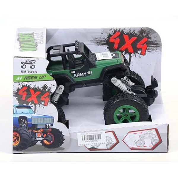 Rugós katonai terepjáró autó 4x4-es