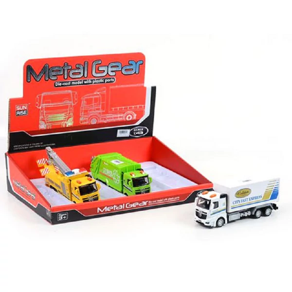 Metal Gear teherautó többféle változatban 1/43