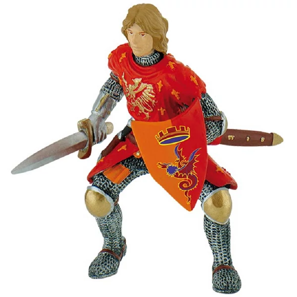 Herceg piros fegyverzettel - Bullyland