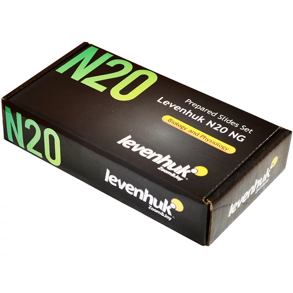 Levenhuk N20 NG előkészített tárgylemezkészlet mikroszkópokhoz - 29277