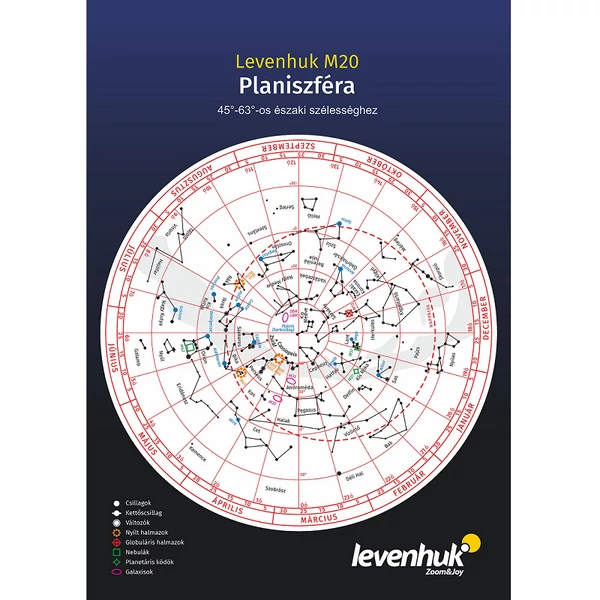 Levenhuk M20 nagyméretű planiszféra - 70266