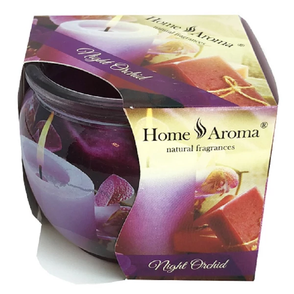 Poharas illatgyertya night orchid 70g 97056