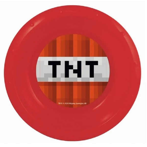 Minecraft műanyag mély tányér QP1345