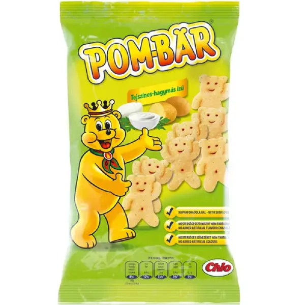 Pom-Bar tejszínes-hagymás 50g