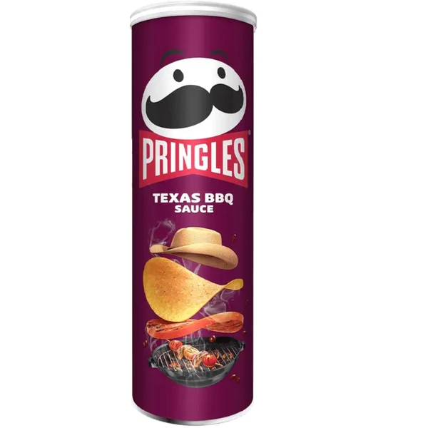 Pringles Texas BBQ szósz ízű chips 165g