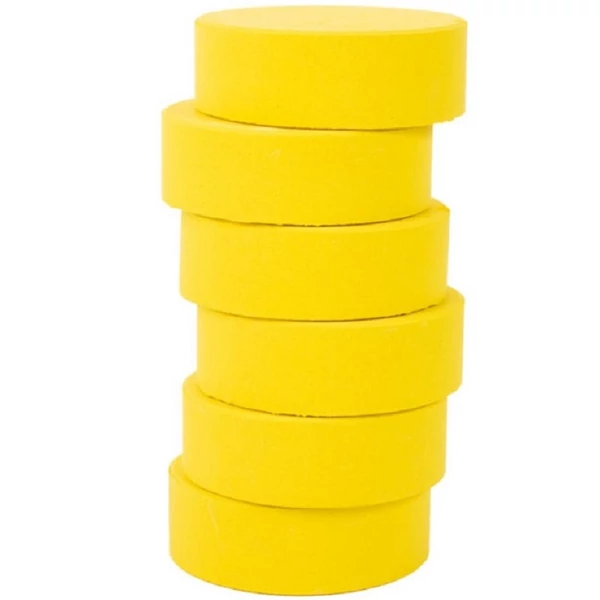 PlayBox: Sárga Vízfesték korong 55-57mm-es 1db