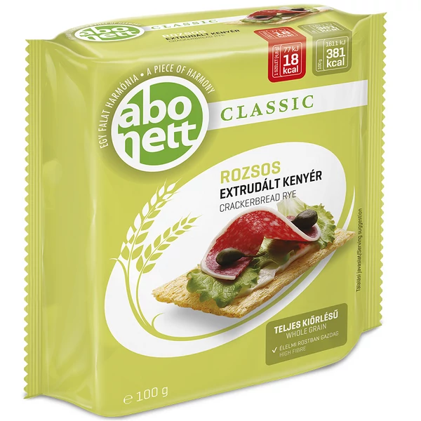 Abonett Classic rozsos extrudált kenyér 100 g