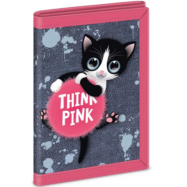Ars Una: Think Pink pénztárca 9x12,5x2cm