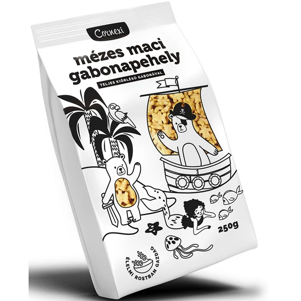 Cornexi mézes maci gabonapehely teljes kiőrlésű gabonával 250 g