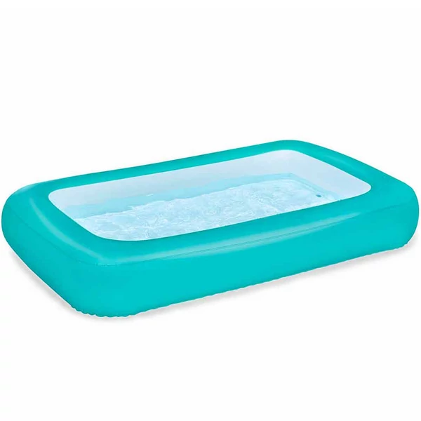 Bestway: Aquababes™ négyzet alakú gyűrűs pancsolómedence 165 x 104 x 25 cm