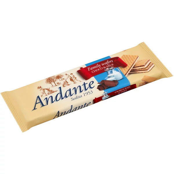 Andante ostya csoki-tej 130g