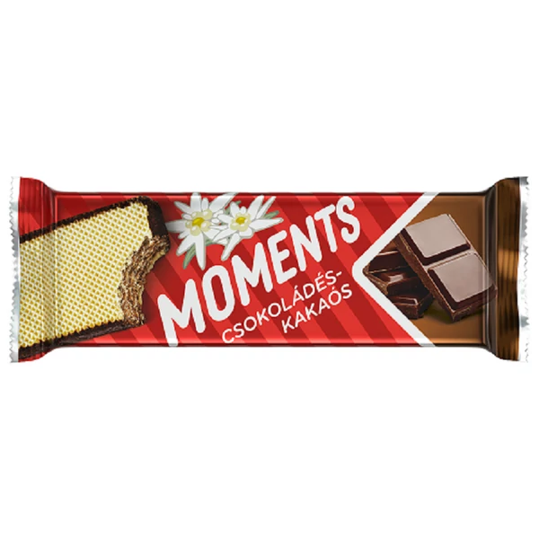 Moments csokoládés ostya 45g