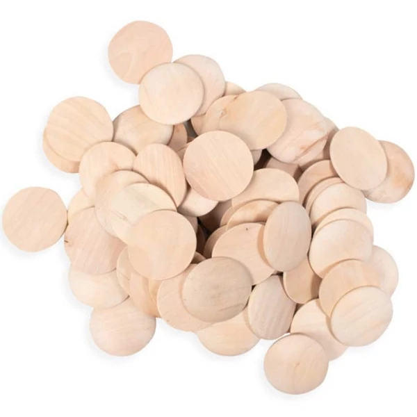 PlayBox: Fa gombok 30mm átmérővel 100db-os szett
