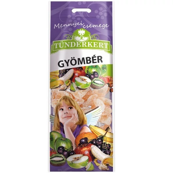 Tündérkert aszalt cukrozott gyömbér 100g
