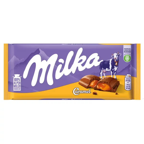 Milka folyós caramel 100g