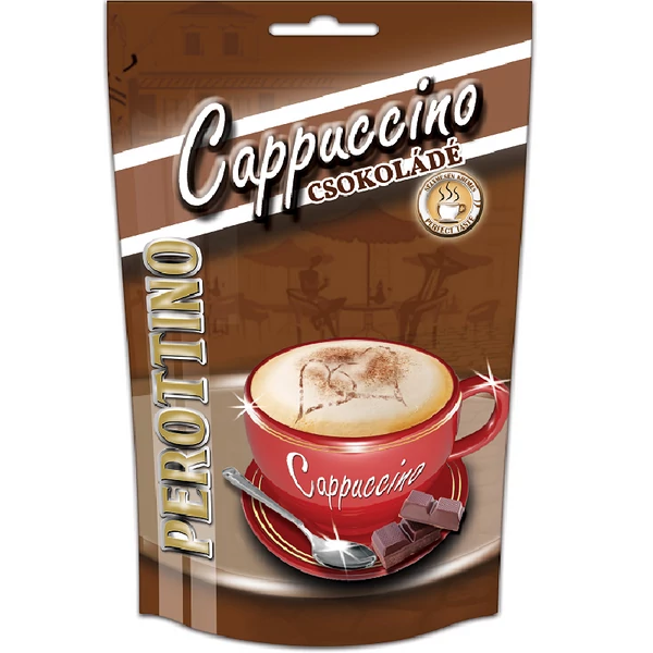 Perottino csokoládé ízű cappuccino italpor 90g