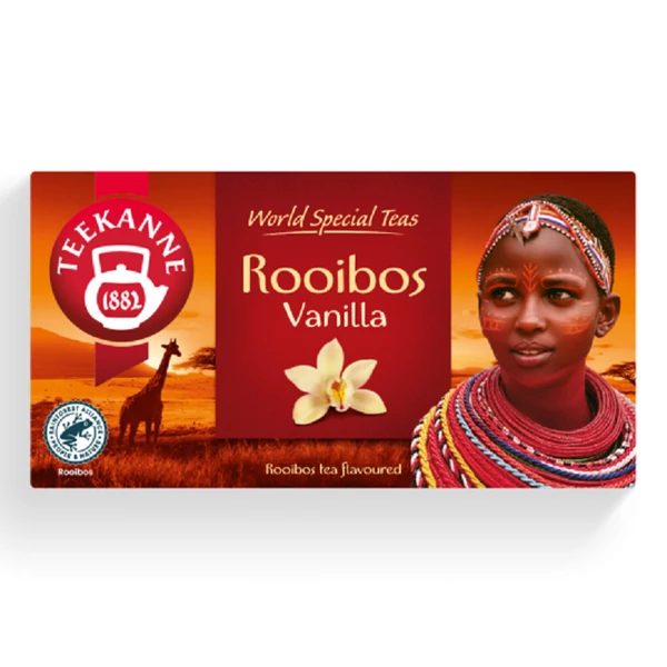 Teekanne rooibos vanilia tea 20x1,75g