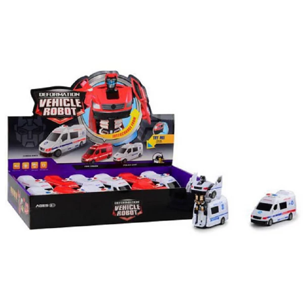 Átalakuló mentőautó többféle változatban