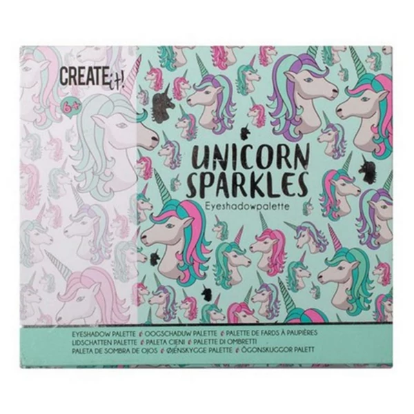 Canenco: Create It! Szemfestékpaletta Unikornisos