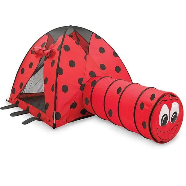 Katica alagút sátorral 120x120x86cm - Wonderland
