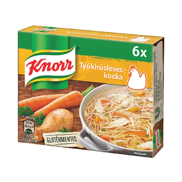 Knorr tyúkhúsleves kocka 60g