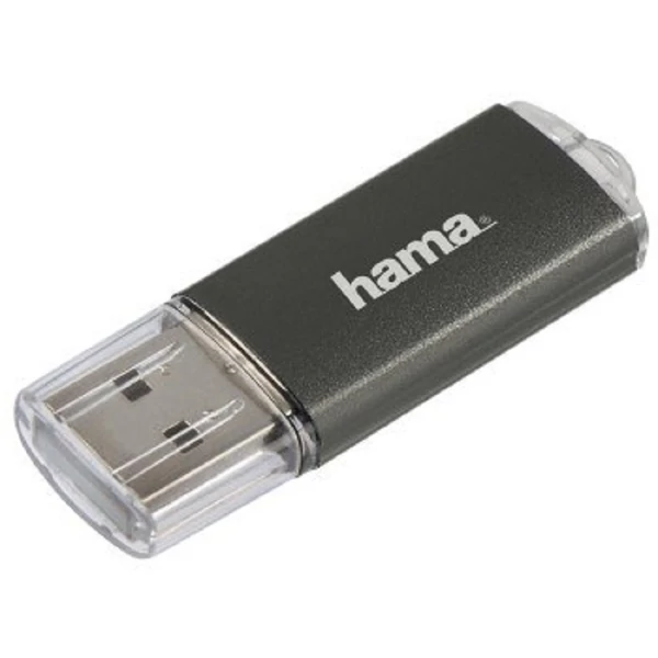 Hama USB 2.0 Laeta pendrive 16GB 10MB/s, szürke (90983)