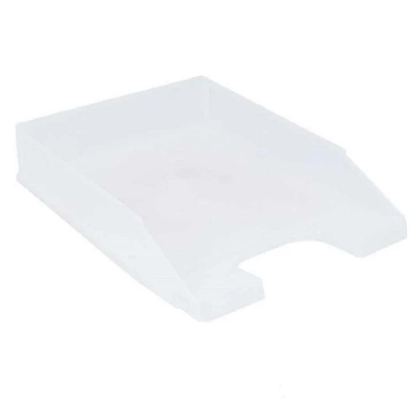 Spirit: Fehér színű áttetsző irattálca A4-es