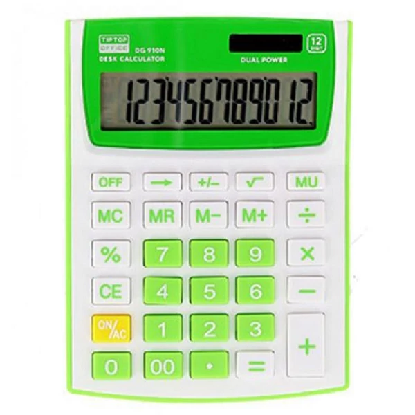 Spirit: DG-910N számológép zöld színben