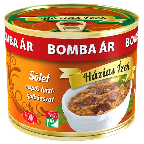 Házias Ízek sólet csípős házikolbásszal 500 g