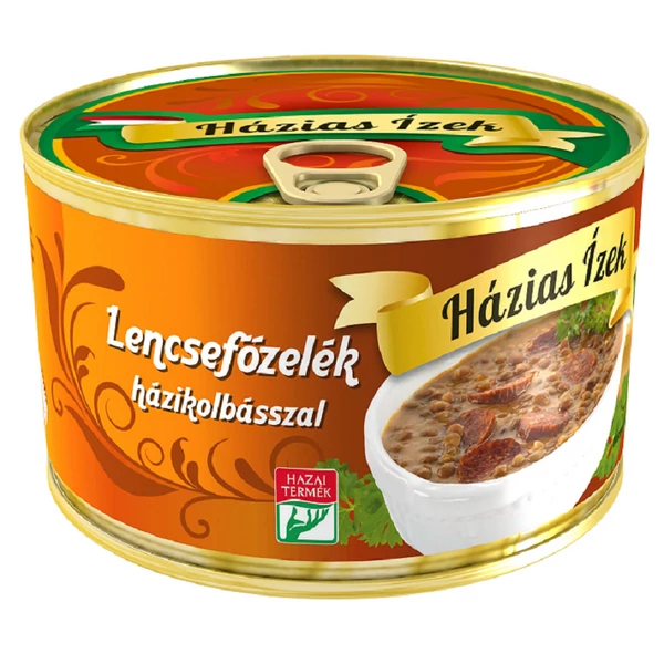 Házias Ízek lencsefőzelék házikolbásszal 400 g