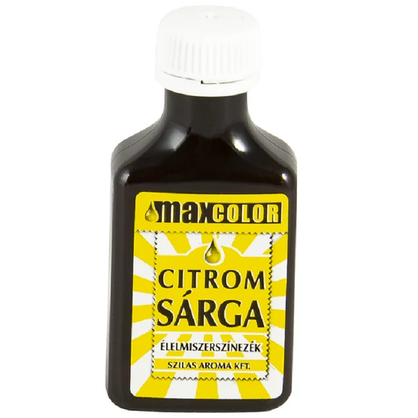 Citromsárga élelmiszer színezék 30ml