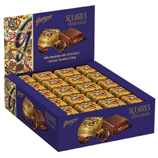 Goplana csokoládés kocka 60x16,67g