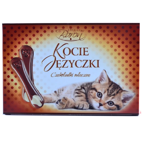 Baron macskanyelv tejcsokoládé 100g