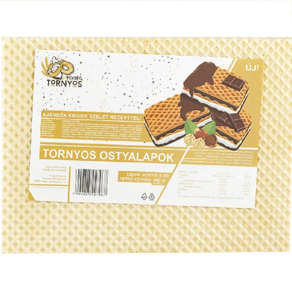 Tornyos ostyalap 200g