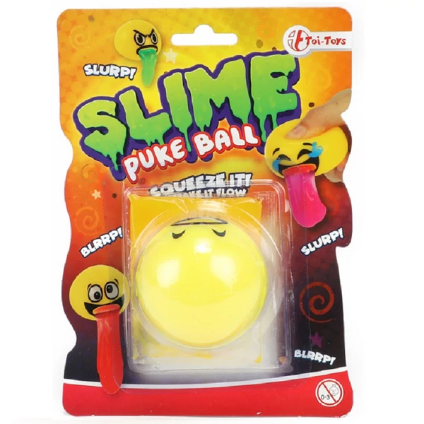 Emoji slime labda több változatban 1db