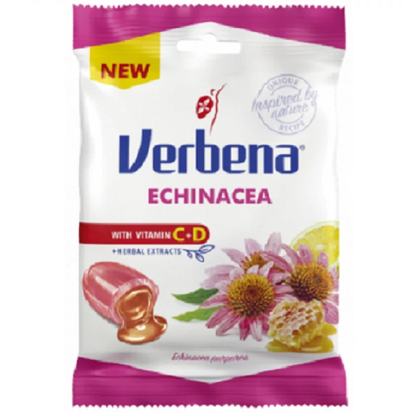 Verbena töltött cukorka echinacea, méz, citrom 60g