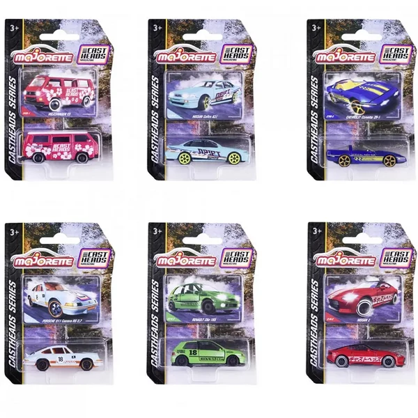 Majorette: CastHeads kisautók többféle 1db - Simba Toys