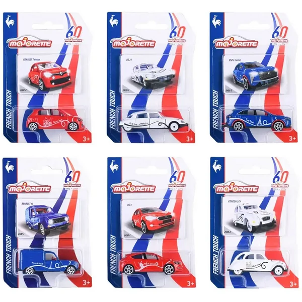 Majorette: French Touch kisautók többféle 1db - Simba Toys
