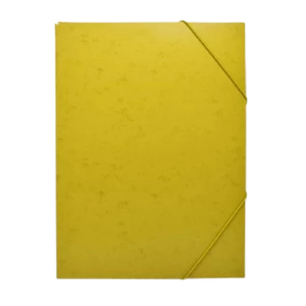 Bluering sárga színű gumismappa A/4