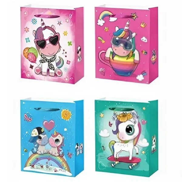 S. Ajándéktasak lovacskás 18x23x8 cm 32627