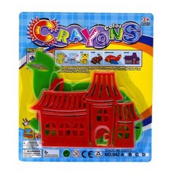 Rajzsablon 4db-os kiszerelésben KR0042