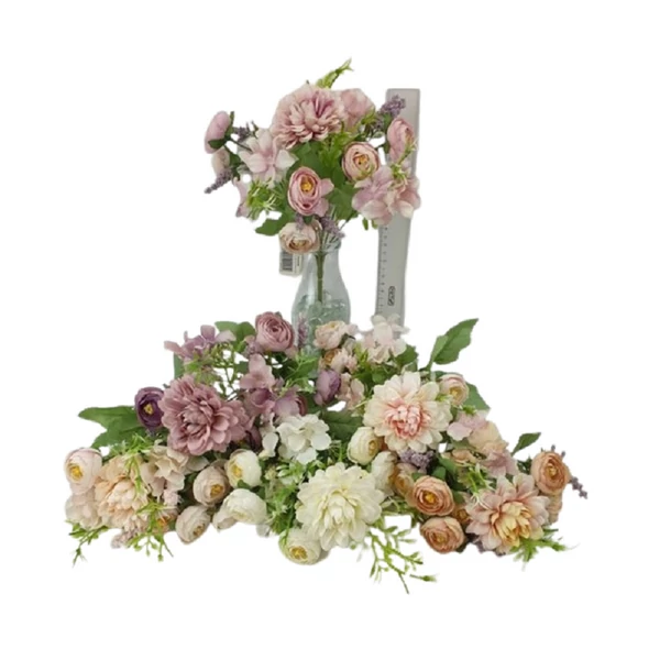 Művirág boglárkacsokor 29cm 24445