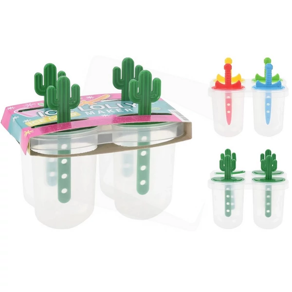 Fagylaltkészítő forma 4db-os kiszerelésben 024001340