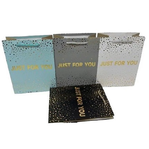 Just for you ajándéktasak többféle változatban 26x32x12cm 278985