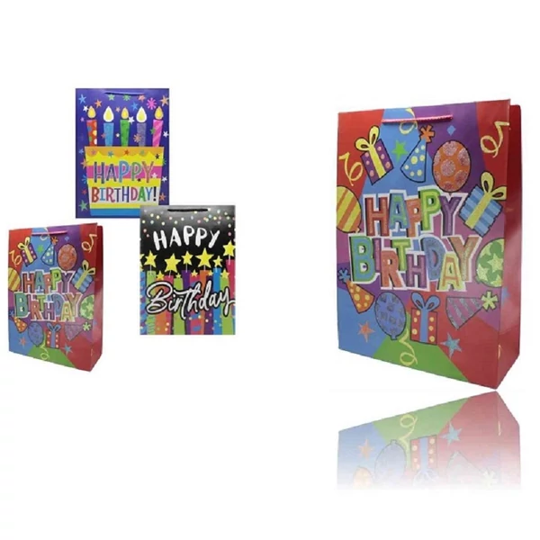 Ajándéktasak többféle változatban 30x41x12cm LU-69