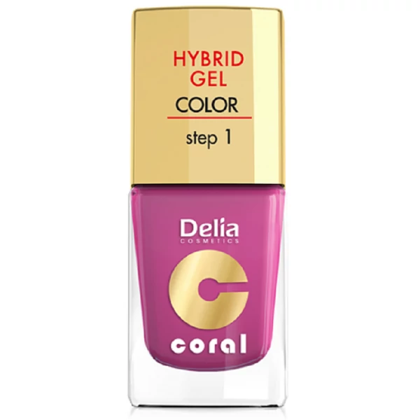 Delia hybrid gel fukszia színű körömlakk 11ml 21