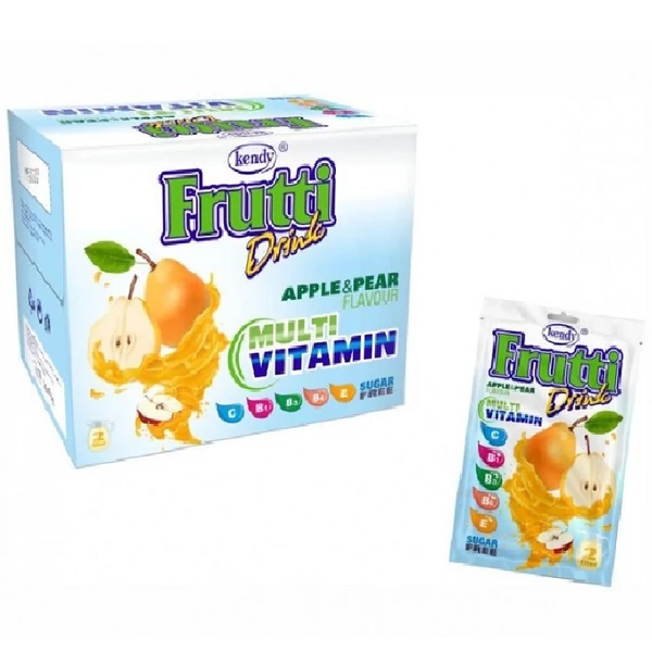 Frutti alma-körte multivitamin italpor 24x8,5g