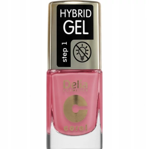 Delia hybrid gel rózsaszín színű körömlakk 11ml 121