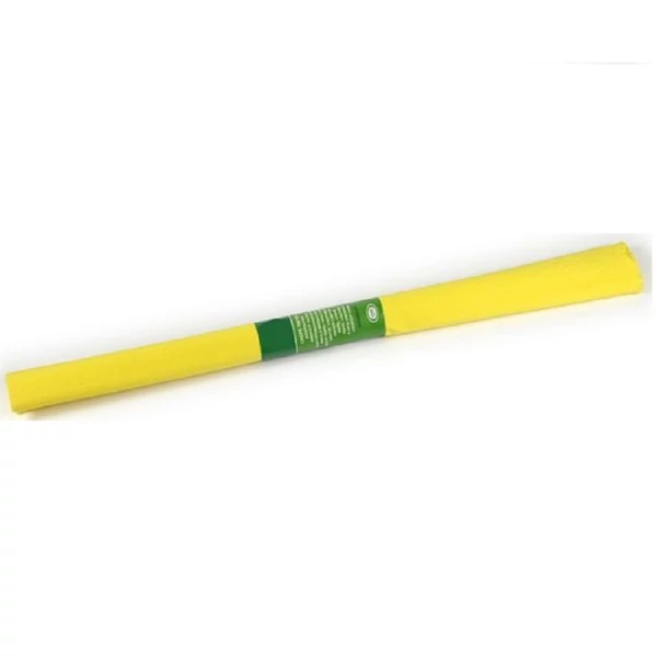 Sárga krepp papír 200x50 cm