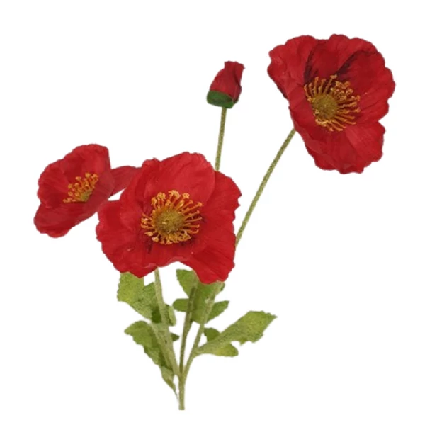 Pipacs ág művirág 59cm 20510